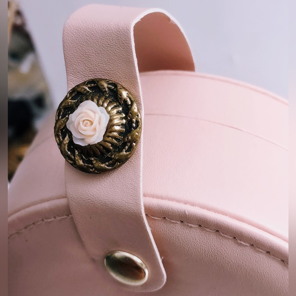 Jewelry Weekend Pink Portable Party Purse Bling Bag